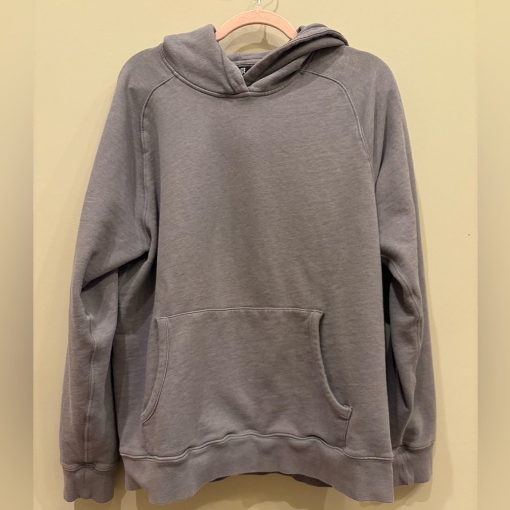 Men’s Grey “Paige” Hoodie, Size Large